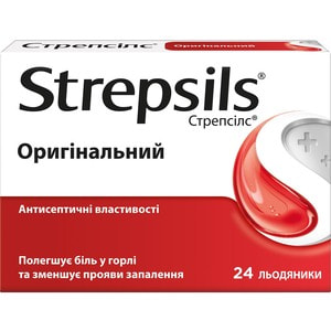 Стрепсилс оригинальный леденцы №24