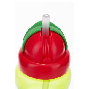 Чашка-поильник спортивный CANPOL (Канпол) артикул 56/113_gre с трубочкой зеленый