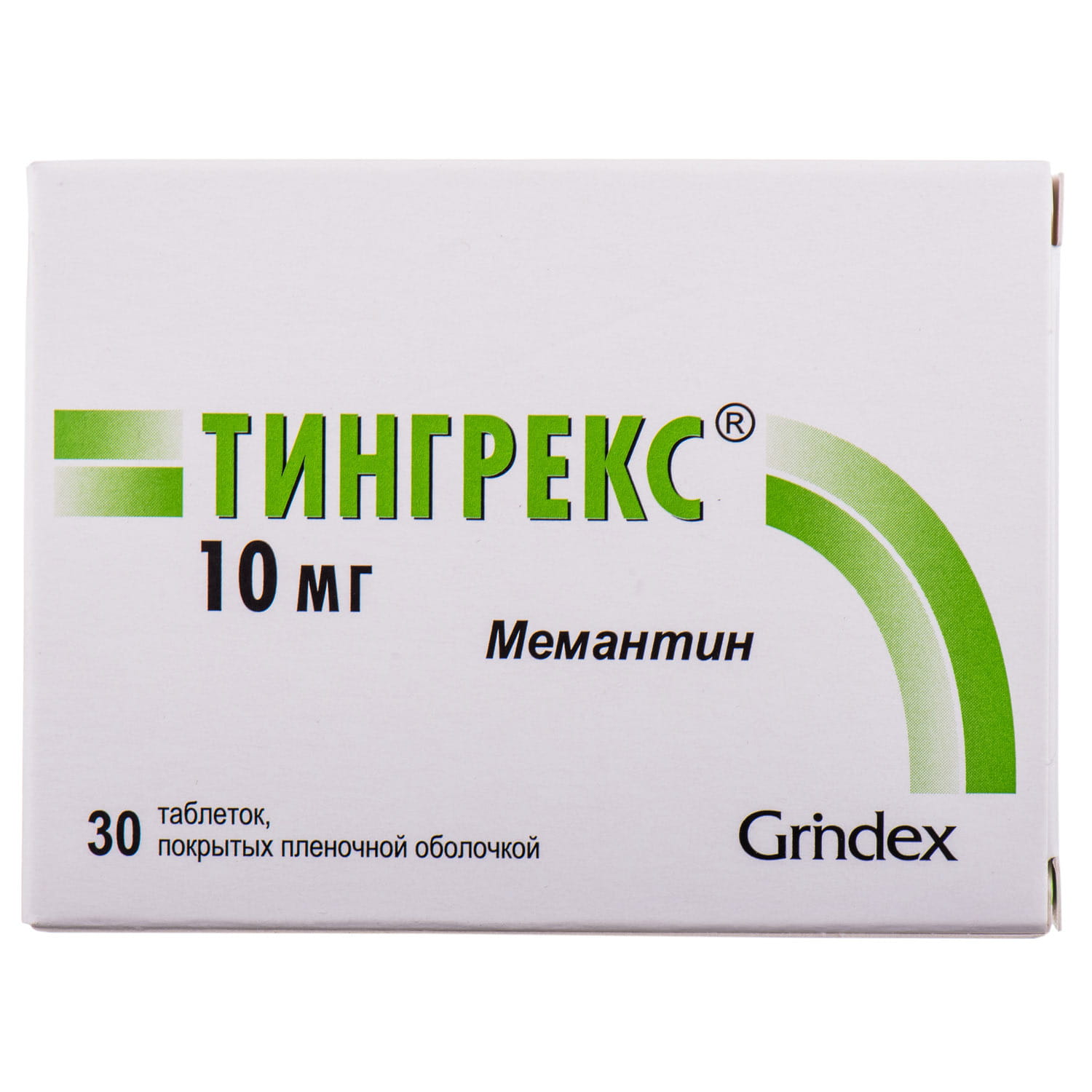 Тингрекс таблетки вкриті плівковою оболонкою по 10 мг 3 блістера по 10 .