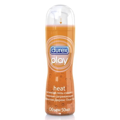 Лубрикант DUREX (Дюрекс) Play Heat гель-смазка интимная с нежным согревающий эффектом 50 мл