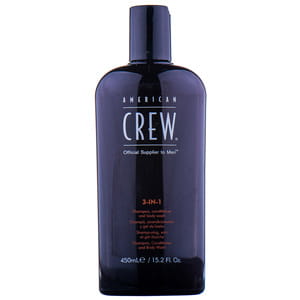 Средство по уходу за волосами и телом AMERICAN CREW (Американ Крю) 3 в 1 для мужчин 450 мл