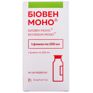 Биовен Моно р-р д/ин. бут. 100мл