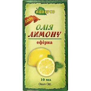 Эфирное масло Адверсо Лимонное 10 мл
