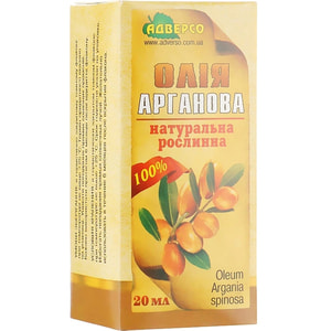 Масло косметическое Адверсо Аргановое 20 мл