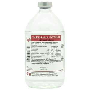 Хартмана раствор р-р д/инф. 400мл