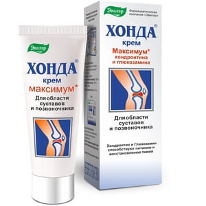 Крем для области суставов и позвоночника Хонда для восстановления и питания тканей 50 мл