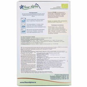 Каша молочная детская FLEUR ALPINE (Флёр Альпин) Овсяная на козьем молоке с 5-ти месяцев 200 г