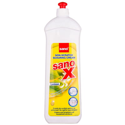 Крем для чистки SANO (Сано) универсальный без хлора 1 кг (700 мл)