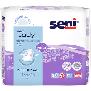 Прокладки урологічні SENI Lady (Сені Леді) Normal (нормал) 10 шт