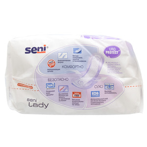 Прокладки урологічні SENI Lady (Сені Леді) Normal (нормал) 10 шт