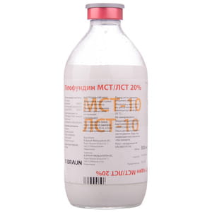 Липофундин МСТ/ЛСТ 20% эмул. д/инф. фл. 500мл №1