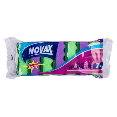 Губки кухонные NOVAX (Новакс) 7 шт