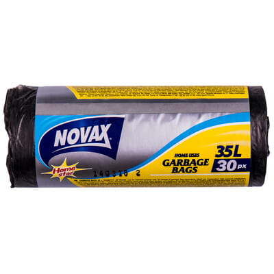 Пакеты для мусора NOVAX (Новакс) 35 л 30 шт