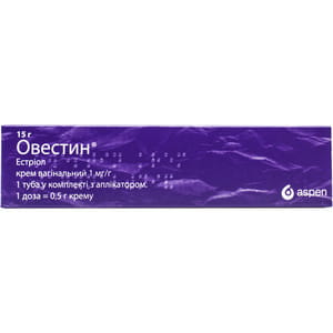 Овестин крем вагинал. 1мг/г туба 15г