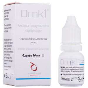 ОМК 1 капли глазные флакон 10 мл