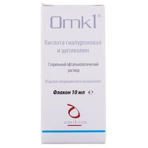 ОМК 1 капли глазные флакон 10 мл