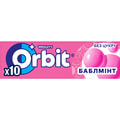 Жевательная резинка ORBIT (Орбит) Bubblemint (Баблминт) 10 шт