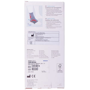 Бандаж для голеностопного сустава OTTOBOCK (Оттобок) модель Malleo Sensa OB-50S5 эластичный трикотажный с силиконовыми пелотами размер S (левый)