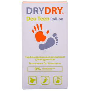 Дезодорант для тела DRYDRY (Драй-драй) Deo Teen при повышенной потливости для подростков 50 мл