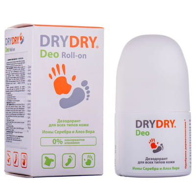 Дезодорант для тела DRYDRY (Драй-драй) Deo при повышенной потливости 50 мл