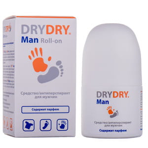 Дезодорант для тіла DRYDRY (Драй-драй) Deo Men при підвищеній пітливості для чоловіків 50 мл