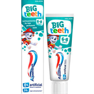 Зубная паста AQUAFRESH (Аквафреш) детская Мои большие зубки 6+ 50 мл