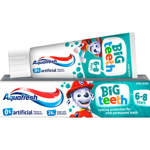 Зубная паста AQUAFRESH (Аквафреш) детская Мои большие зубки 6+ 50 мл