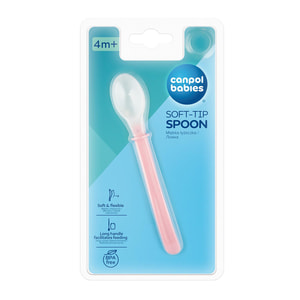Ложка дитяча CANPOL (Канпол) м'яка силіконова артикул 21/488