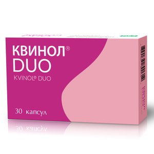 Квинол Дуо диетическая добавка капсулы 3 блистера по 10 шт