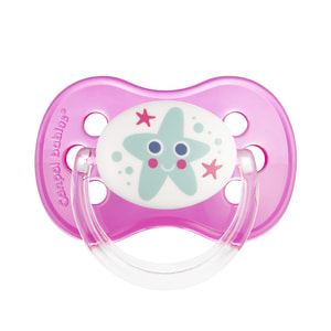 Пустышка латекная CANPOL (Канпол) артикул 22/607 круглая от 6 до 18 месяцев