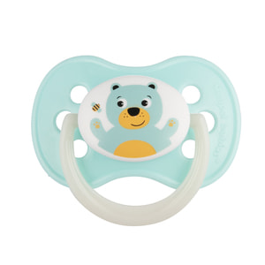Пустышка силиконовая CANPOL (Канпол) артикул 22/596 круглая от 6 до 18 месяцев Animals