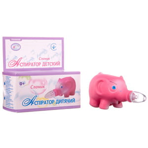 Аспіратор для носа дитячий Слоник тип 3
