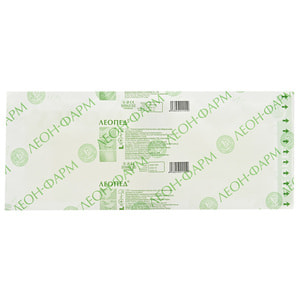 Пластир хірургічний  Леопед стерильний прозорий розмір 9см х 25см 1 шт