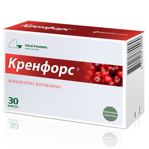 Кренфорс дієтична добавка капсули 2 блістера по 15 шт