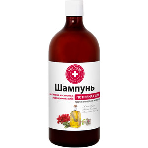 Шампунь для волос  Домашний Доктор Тройная сила против выпадения волос 1000 мл