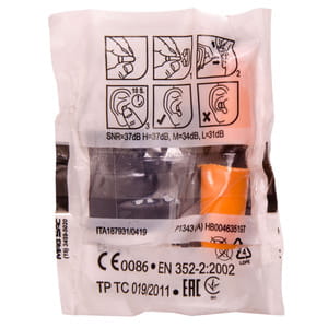 Беруші Вкладні вушні ЗМ 1100 оранжеві 1 пара