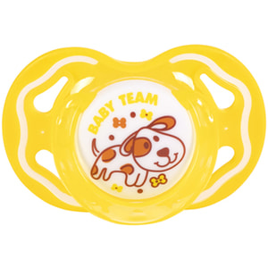 Пустушка силіконова дитяча BABY TEAM (Беби Тим) 3011 ортодонтична з 6 місяців 1 шт