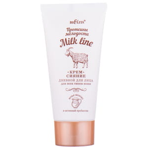 Крем-сияние для лица BIELITA (Белита) Milk Line Протеины молодости для всех типов кожи дневной 50 мл