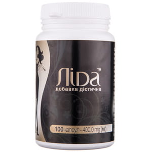 Ліда капсули для контролю маси тіла флакон 100 шт