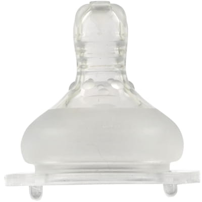 Соска силиконовая детская BABY TEAM (Беби Тим) артикул 2025 антиколиковая для бутылочек с широким горлом с 0 месяцев 1 шт
