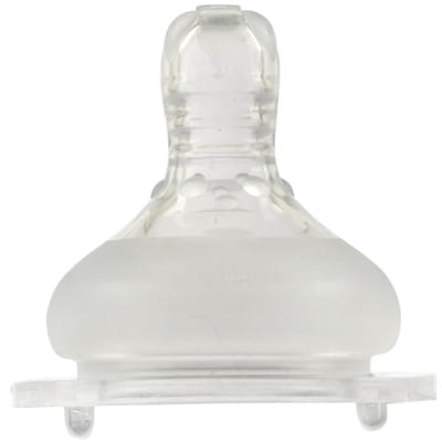Соска силиконовая детская BABY TEAM (Беби Тим) артикул 2026 антиколиковая для бутылочек с широким горлом с 6 месяцев 1 шт