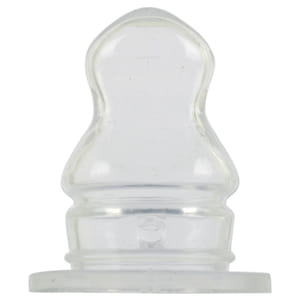 Соска силіконова дитяча BABY TEAM (Бебі Тім) артикул 2221 ортодонтична з Х-образним отвором з 6 місяців 1 шт