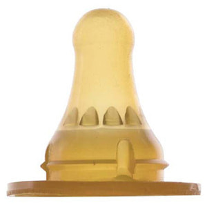 Соска латекна дитяча BABY TEAM (Бебі Тім) артикул 2300 класична повільний потік з 0 місяців 1 шт