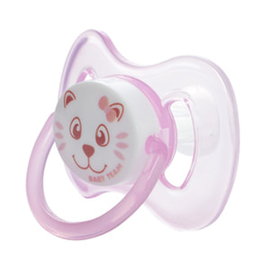 Пустышка силиконовая детская BABY TEAM (Беби Тим) артикул 3003 вишнеобразной формы с 0 месяцев цвет в ассортименте 1 шт