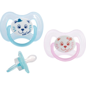 Пустышка силиконовая детская BABY TEAM (Беби Тим) артикул 3007 классическая с 0 месяцев 1 шт