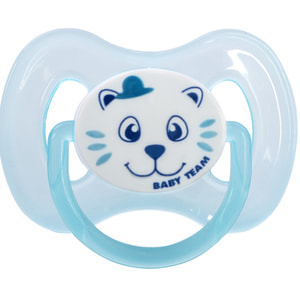 Пустышка силиконовая детская BABY TEAM (Беби Тим) артикул 3007 классическая с 0 месяцев 1 шт