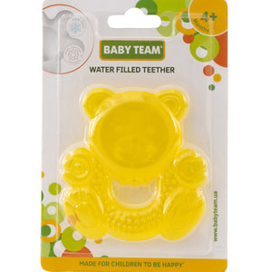 Прорезыватель водный детский BABY TEAM (Беби Тим) артикул 4004 Мишка/кенгуру с 4-х месяцев 1 шт