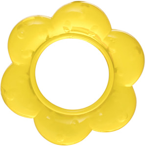 Прорезыватель водный детский BABY TEAM (Беби Тим) артикул 4005 Звездочка/сердечко с 4-х месяцев 1 шт