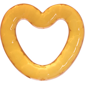 Прорезыватель водный детский BABY TEAM (Беби Тим) артикул 4005 Звездочка/сердечко с 4-х месяцев 1 шт