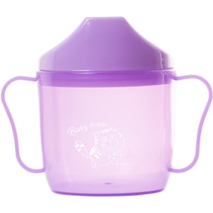 Поильник-спаут детский BABY TEAM (Беби Тим) артикул 5007 с ручками с 6 месяцев 180 мл